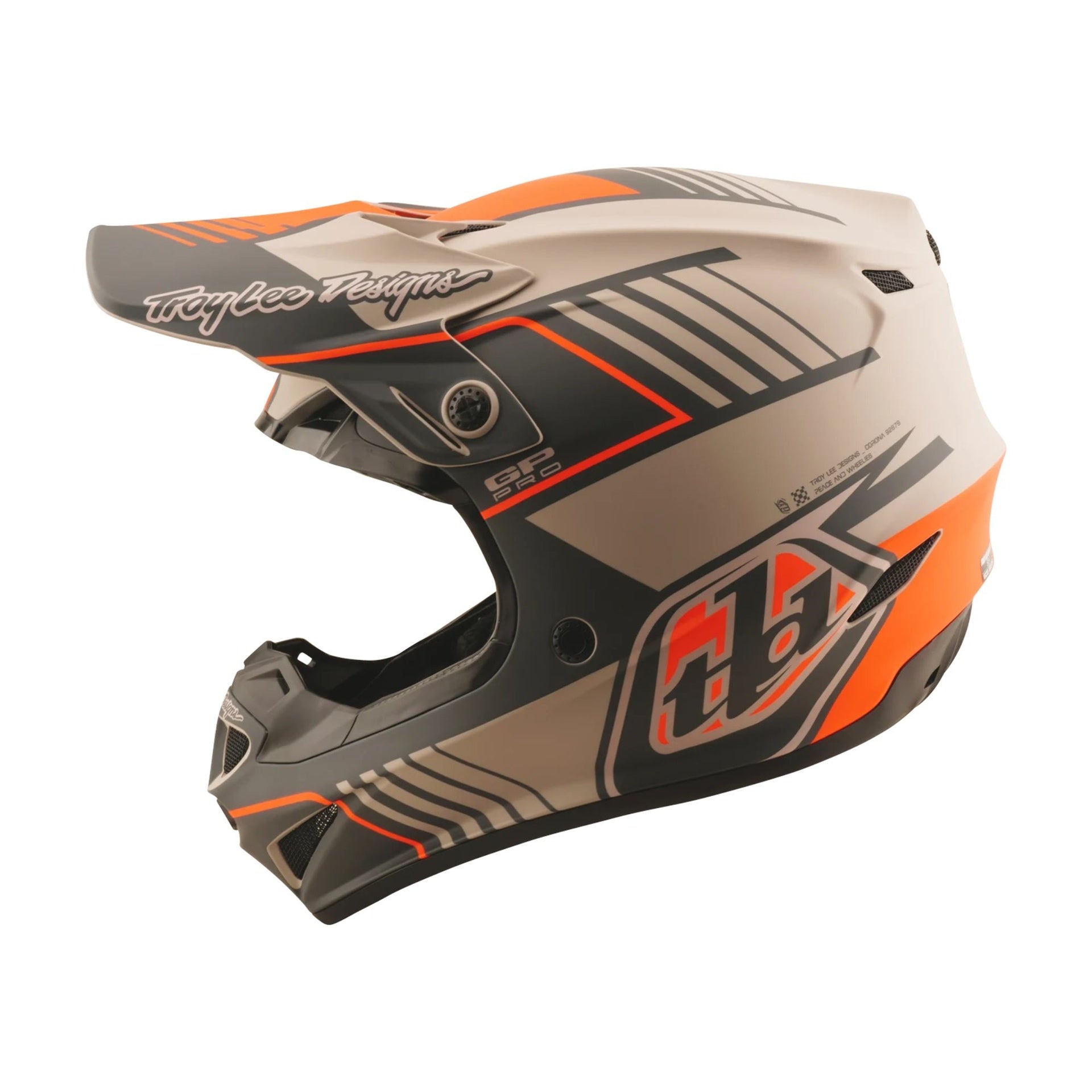 Gp Pro Helmet; Segment Taupe
